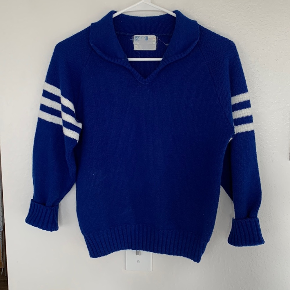 Vintage school/class/cheer sweater.